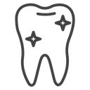 Clean teeth icon