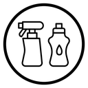 Cleaning products icon