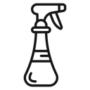 Cleaning spray icon