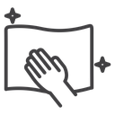 Cleaning with rag 3 icon
