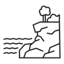 Cliff icon