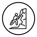 Climbing icon