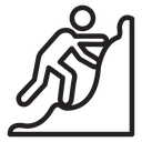 Climbing icon