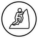 Climbing icon