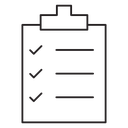 Clipboard check icon