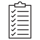Clipboard check icon