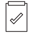 Clipboard check icon