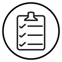Clipboard check icon
