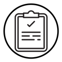 Clipboard check icon