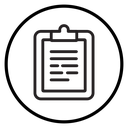 Clipboard Lined Notes icon
