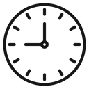 Clock face 4 icon