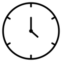 Clock nine 2 icon