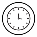 Clock time icon