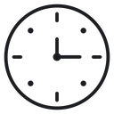 Clock two 2 icon