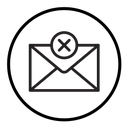 Close mail icon