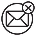 Close mail icon