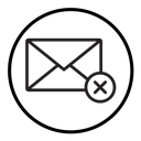 Close mail icon