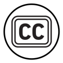 Closed caption icon