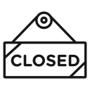 Closed Sign icon