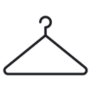 Clothes hanger icon