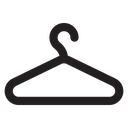 Clothes hanger icon