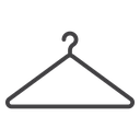 Clothes hanger icon