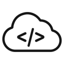 Cloud code 2 icon