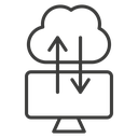 Cloud computing 2 icon