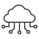 Cloud computing icon