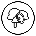 Cloud Marketing icon