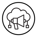Cloud Marketing icon