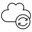 Cloud Sync Refresh Arrows icon
