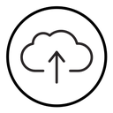 Cloud upload icon