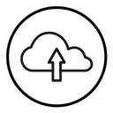Cloud upload icon