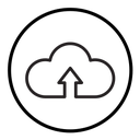 Cloud upload icon