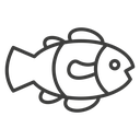 Clown fish icon