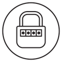 Code lock icon