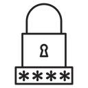 Code lock icon