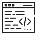 Coding icon