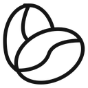 Coffee beans icon