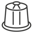 Coffee capsule icon