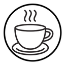 Coffee cup icon