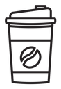 Coffee cup icon