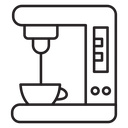 Coffee machine icon