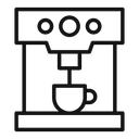 Coffee machine icon