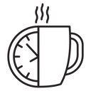 Coffee time icon