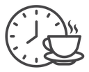 Coffee time icon