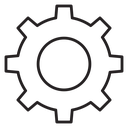Cogwheel icon