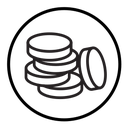 Coin stack icon