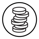 Coin stack icon
